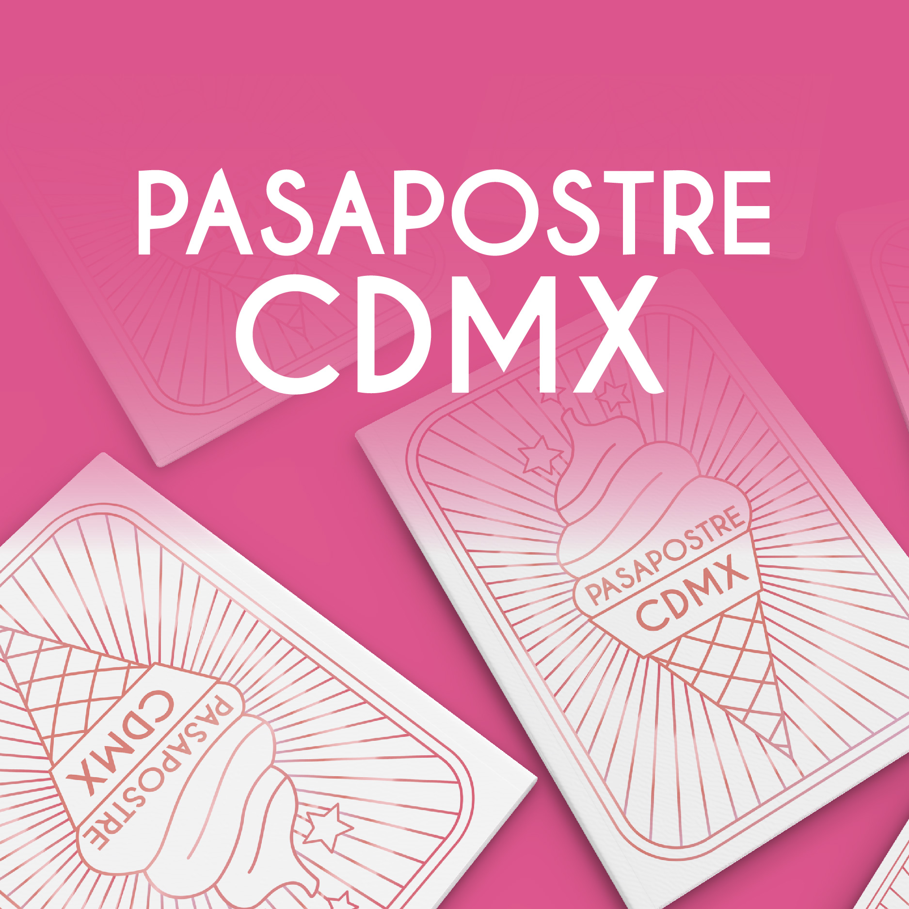 Banner de Pasapostre CDMX 2024  pasaporte digital de experiencias dulces.